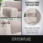 Sofa Shield® Couch Slip Covers for Dogs, Reversible Furniture Protector - Image 4