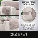 Sofa Shield® Couch Slip Covers for Dogs, Reversible Furniture Protector - Image 4