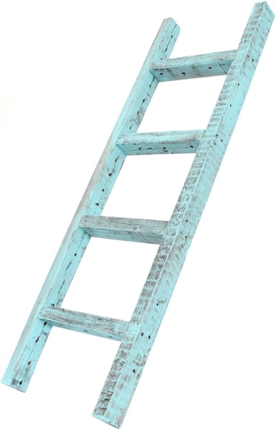 BARNWOODUSA Rustic Decorative Ladder - Image 2