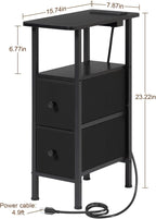 LOAKEKEL Narrow End Table Living Room - Image 3
