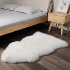 IRIWOOL Premium Genuine Fur Sheepskin Rug Real Australia Sheepskin Natural - Image 2