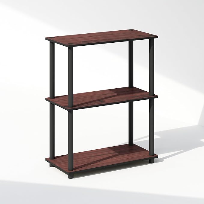 Furinno Turn-N-Tube Book Shelf, 3-Tier Bookshelf, Bookcase by Furinno-FitsYourSpaceFitsYourBudget