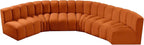 Meridian Furniture 103Cognac-S6B Arc Collection Modern | Contemporary Modular - Image 4