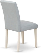 East West Furniture ABP0T15 Abbott Parson Dining Chairs - Image 7