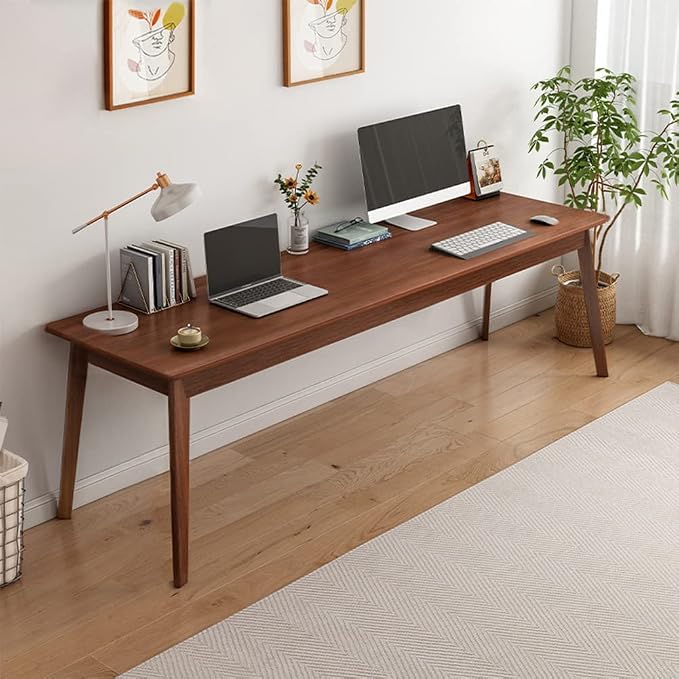NELYE Mid-Century Long Desk Table by NELYE