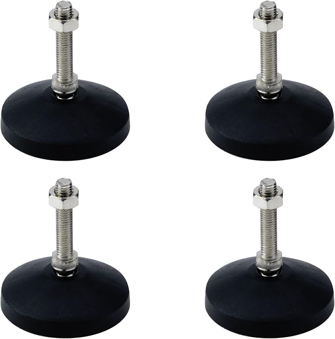 Antrader Swivel Leg Levelers, Adjustable Furniture Feet，Heavy Duty Leveling by Antrader