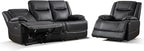ANJ Premium Genuine Manual Reclining Sofa Set - Image 8