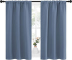 NICETOWN Kitchen Curtains, Short Blackout Curtains & Drapes, Thermal Insulated - Image 2