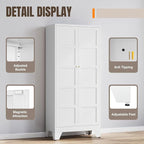 Yizosh Metal Storage Cabinet - Image 4