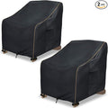 Adirondack Chair Covers 2 Pack, Waterproof Heavy Duty Outdoor Chair Covers by LSongSKY