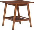 Linon Melissa Mid-Century Walnut End Table by Linon