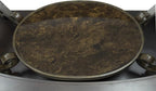 52'' Dark Brown Retro Wooden Coffee Table - Image 8