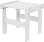 Castaway Living White Nest Side Table, Constructed of Eco-Friendly Durawood by CastawayLiving