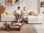 Vipbear 120" Oversized Modular Sectional Sofa, L Shaped Couch Set - Image 3