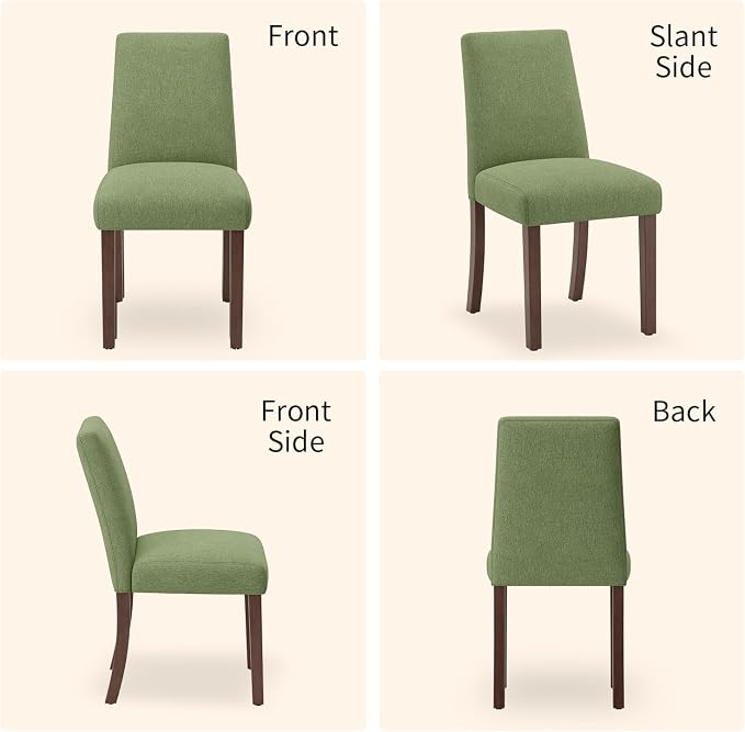 Dining Chairs Set of 4, Modern Dining Room Chairs - Image 8