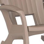 Semco Plastics Rockaway Heavy Duty Polyethylene All Weather Outdoor Rocking - Image 8