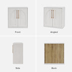 mopio Blake Storage Cabinet, Small Modular Accent Display Sideboard Buffet - Image 5