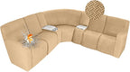 ALIECOM 100% Waterproof Recliner Sectional Couch Covers L Shape Stretch Corner by ALIECOM