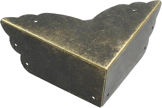 Bivethoi 8 Packs Bronze Box Corner Protectors, Edge Cover Safety Guard - Image 4