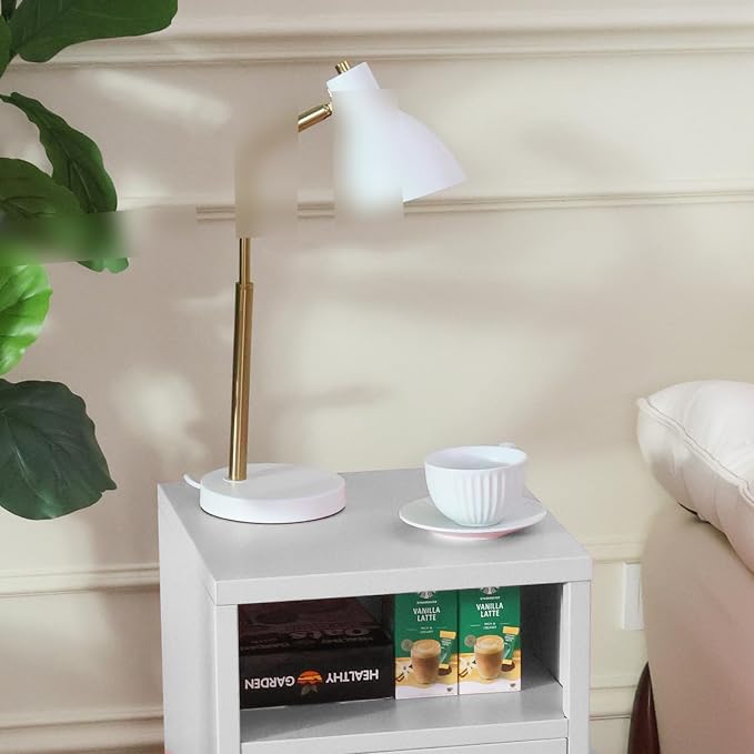 ALBAD Compact Metal Nightstand - Image 7