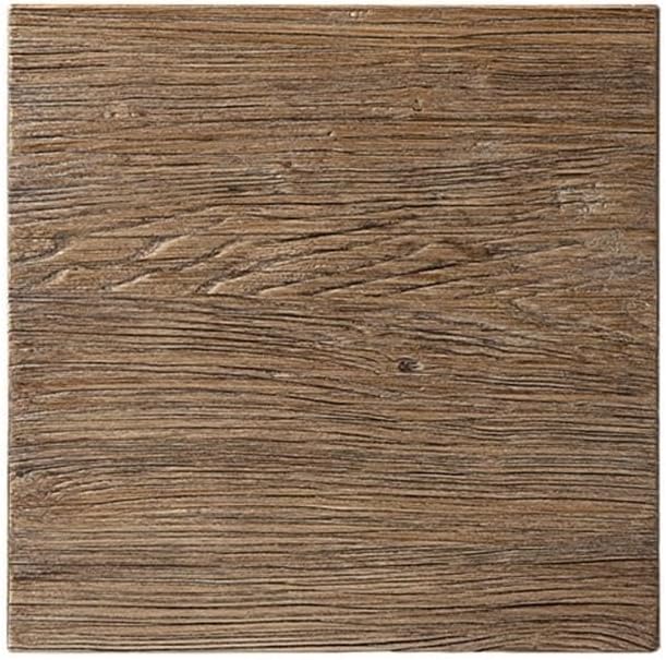 Pemberly Row 18 in Square Reclaimed Elm Side Table, Medium-Dark Brown Finish - Image 5