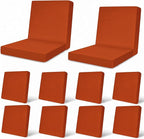 12Pcs Patio Cushion Covers Stretch Outdoor Furniture Protector Slipcovers | by pickyNproud