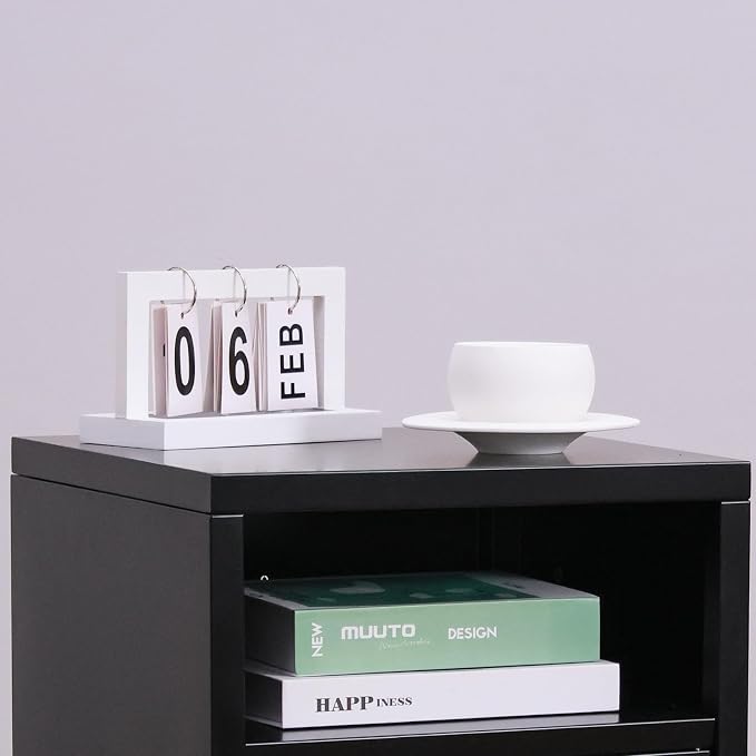 ALBAD Compact Metal Nightstand - Image 6