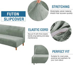H.VERSAILTEX Real Velvet Futon Cover Armless Sofa Covers Sofa Bed Covers - Image 2