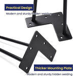 SMARTSTANDARD 11 Inch Heavy Duty Hairpin Furniture Legs, Metal Home DIY Projects - Image 4