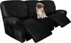 ANARACHON Recliner Couch Cover Leather Look Recliner Sofa Covers by ANARACHON