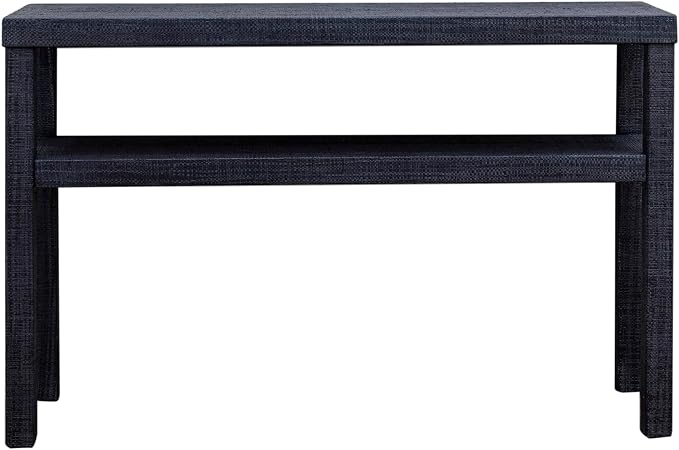 East at Main Indigo Road by Egypt Sherrod Gia Raffia Console Table - Image 5