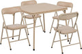 Flash Furniture Mindy Kids 5-Piece Folding Square Table and Chairs Set by FlashFurniture