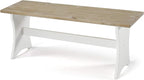 Linon Home Decor Products Sadie Antique White Kitchen Nook - Image 10