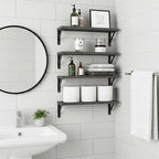 Fixwal Floating Shelves for Wall, Wood Wall Mounted Shelves for Bedroom - Image 6