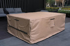 Patio Furniture Set Cover Waterproof Rectangular Heavy Duty 600D Outdoor - Image 2