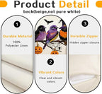 RABUSOFA Halloween Pillow Covers 18x18 Inch Halloween Decorations - Image 7