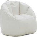 Big Joe Milano Outdoor Beanbag Chair White Marine by BigJoe