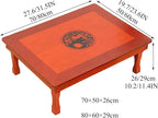 Folding Table, Korean Solid Wood Dining Table/Study Table/Coffee Table/Kang - Image 2