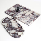 Real Luxurious Natural Marble Vanity Tray Genuine Marble Storage Tray - Image 5