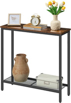 HOOBRO 29.5" Narrow Console Table, Small Entryway Table - Image 9