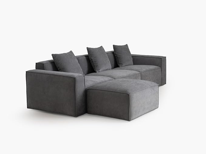 Acanva Luxury Modular Sectional Living Room Sofa Set, Modern Minimalist Style - Image 5