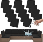 Smiry Waterproof Patio Cushion Covers, Stretch Outdoor Furniture Covers | Couch by Smiry