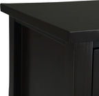 SIMPLIHOME Warm Shaker Solid Wood 24 inch Wide Transitional-Style Bedside - Image 5