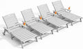 Outdoor Lounge Chair Set of 4 by LegacyAmerhomeDirect