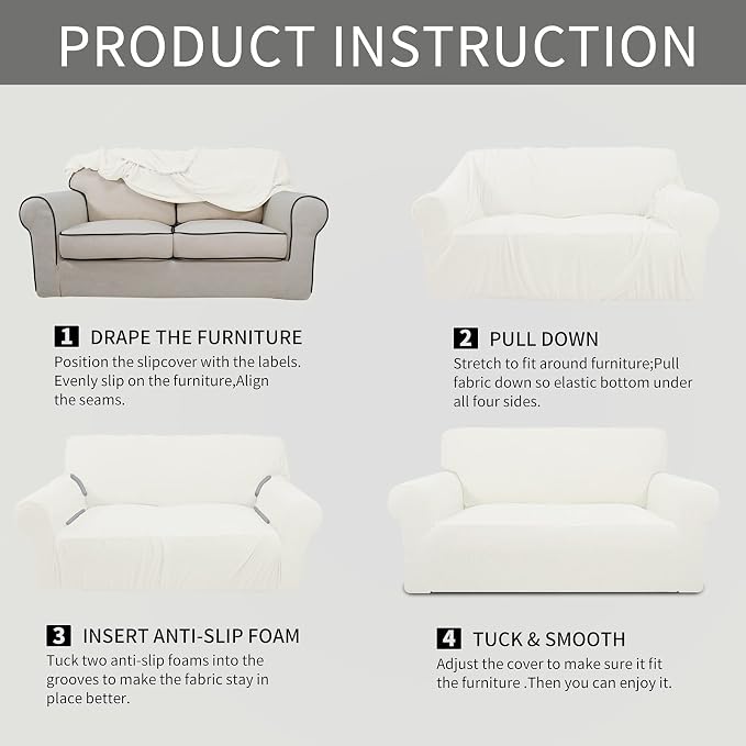 Easy-Going Stretch Couch Covers - Image 6