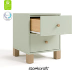 Storkcraft California 2 Drawer Nightstand - Image 8