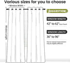 SimpleHome 100% Blackout Curtains - Image 2