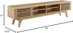 Modway Render Mid-Century Modern Low Profile 70 Inch Media Console TV Stand in - Image 9