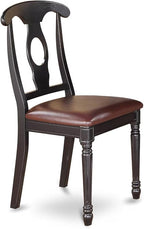 East West Furniture KEC-BLK-LC Kenley Dining Room Chairs - Image 4