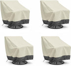 4 Pack Heavy Duty Patio Chair Covers by HI%C2%B7%C2%B7%C2%B7YOURCOVER